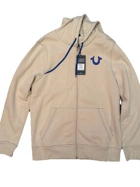 true religion hoodie with Buddha logo